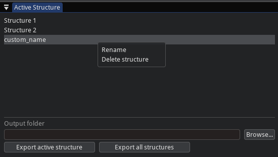 structure panel