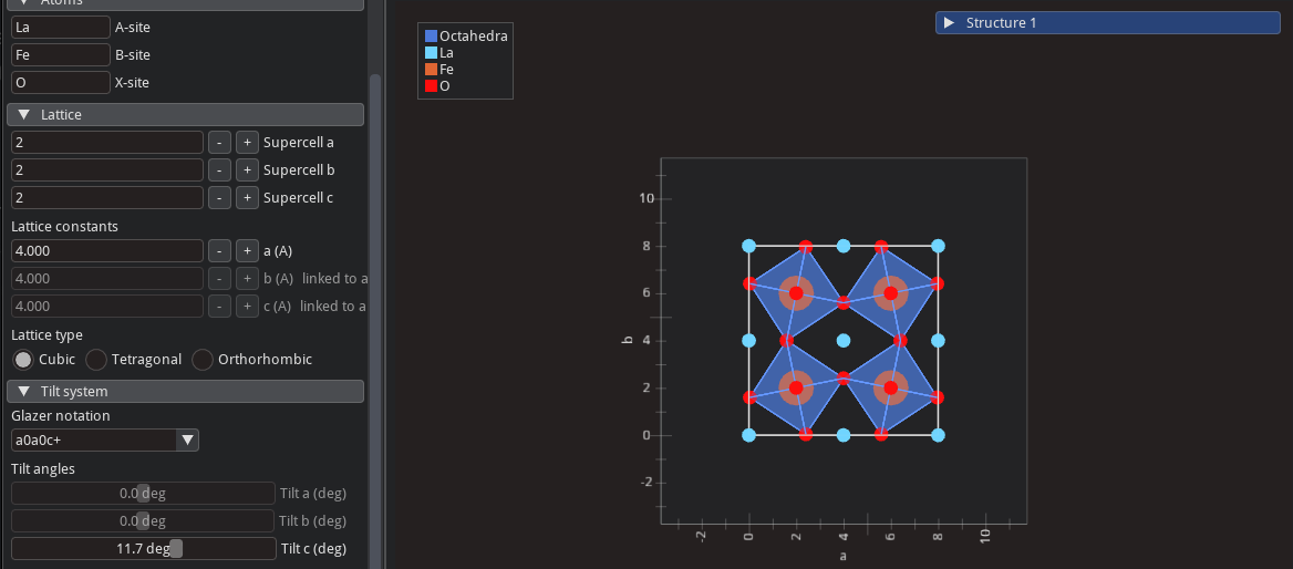 Simple tilt system example